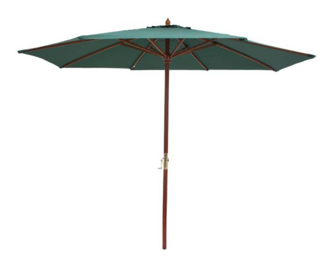 2.5m Forest Green Market Umbrella image 0